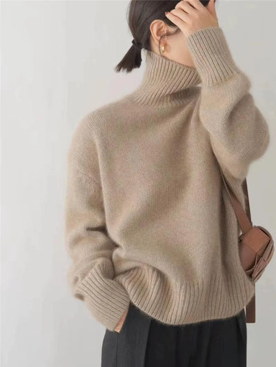 Isabella High Neck Cashmere Sweater ✨